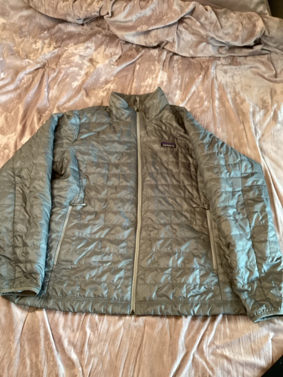 Patagonia Jackets & Blazers - Patagonia Nano Puff Quilted Puffer Jacket - Gray XXL